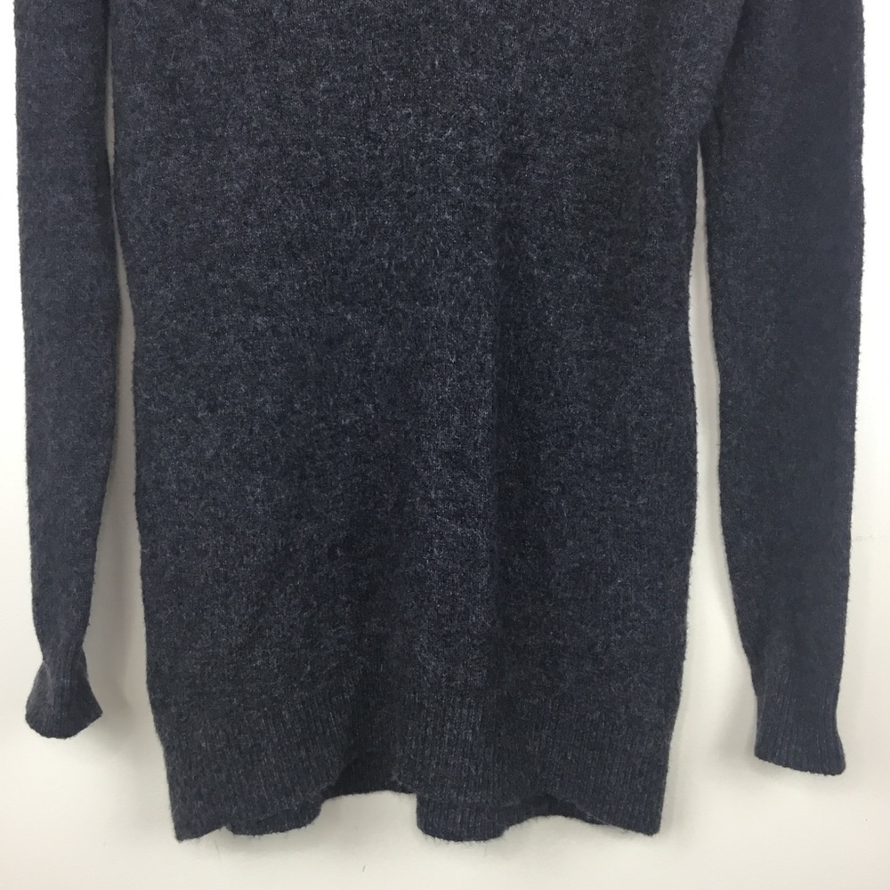 Ruby Moon Open Back Sweater Tunic Xs Top V Neck - image 3